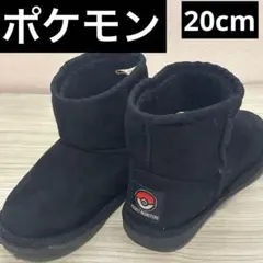 【ポケットモンスター】キッズ ブーツ ブラック