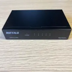 バッファロー　スイッチングハブ　LSW6-GT-5ESL/NBK