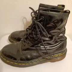 Dr. Martens パテントレザー ブーツ ブラック UK4 UK5のサムネイル
