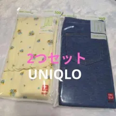 UNIQLO ベビーレギンス 2つセット 100　子供服