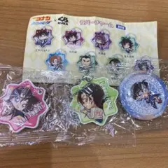 くら寿司 ビッくらポン！ラバーキーホルダー 缶バッジ 3個