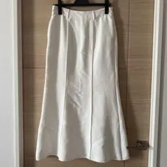 COCUCA ホワイト フレアスカート サイズ1