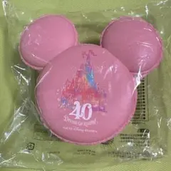 466、東京ディズニーリゾート 40周年 ミッキー型マカロン小物入れ