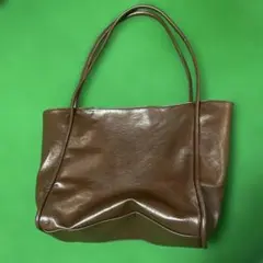 ブラウン トートバッグ