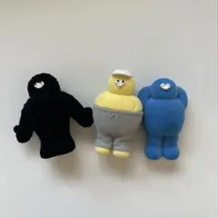 The TOMODACHI !フィギュアコレクション ガチャガチャ 3点セット