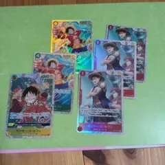 モンキー・D・ルフィSR×2枚 OP01-024 ワンピースカードゲーム - メルカリ