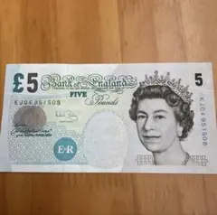 旧紙幣】イギリス 旧20ポンド札 紙幣 エリザベス女王ミハエル