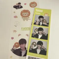 TREASURE ジェヒョク　クリアステッカー　インセンネッコ