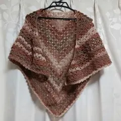 三角ショール＊ハンドメイド