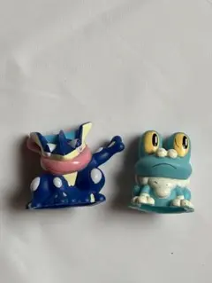 レア☆ゲッコウガ ケロマツ 指人形セット　ポケモン　ポケットモンスター