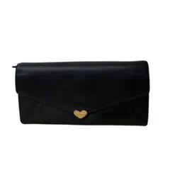 【大人気　ラブハート】Paul Smith ポールスミス　黒　長財布　ハート