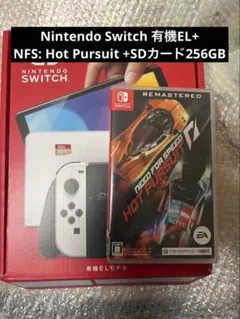 Nintendo Switch 有機EL+ ゲームソフト+SDカード256GB