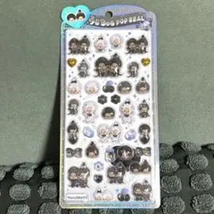 即発送⭐︎正規品≫ うるちゅるポップシール モンチッチ 白黒 ぷっくり キラキラ