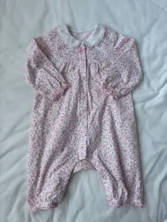 ミキハウス　ロンパース　80 うさぎ　花