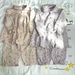 110 キルトパジャマ　2セット