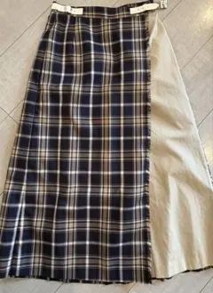 ほぼ未使用 MACKINTOSH PHILOSOPHY タータンチェックスカート
