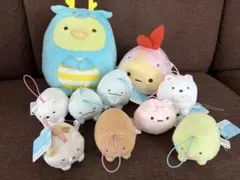 すみっこぐらし　プライズ　ぬいぐるみ　マスコット　キーホルダー