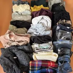 レディースまとめて 冬物中心 M〜L ３０点 まとめ売り