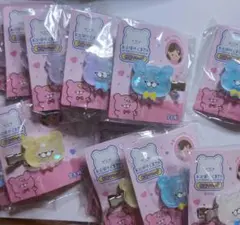 おとぼけくまさん　前髪クリップ　12個セット