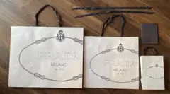 PRADA & LOUIS VUITTON ショップ袋セット