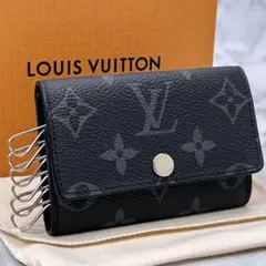 美品◇ ルイヴィトン エクリプス ミュルティクレ6 モノグラム 6連キーケース