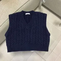 マカフィークロップ丈コットンベスト【美品】のサムネイル