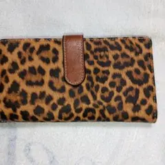 レオパード柄 長財布 ロングウォレット