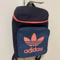 【ネイビー×ピンク】adidas originalsリュック