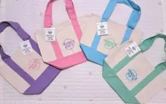 【2026最新】トレーダージョーズ ミニトート パステル　4色セット