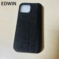 EDWIN 正規品 iPhone 15 ケース 背面 スタンド付き背面のサムネイル
