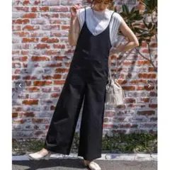 オーバーオール 赤チェック