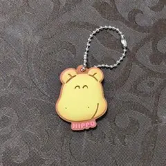 たべっ子どうぶつLAND　ラバーチャーム　かば