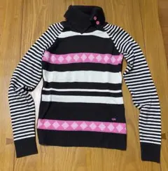 美品　NIKEゴルフ　ハイネックニットセーター　Lサイズ