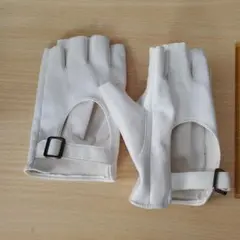 PUレザー　グローブ　パンクのサムネイル