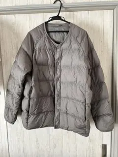 UNIQLO グレー ダウンジャケット XL グレー