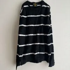 Fishbone 【XL】ストライプニットセーター レディース メンズ