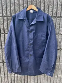 ユーロワーク カバーオール ネイビー フレンチワーク