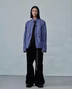 tamme 25ss CWU-36P SHIRT STRIPE