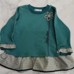 【美品！可愛い！！】プチバトー　チュニック風トレーナー　100