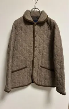 Leminor ブラウン キルティングジャケット コート サイズ38