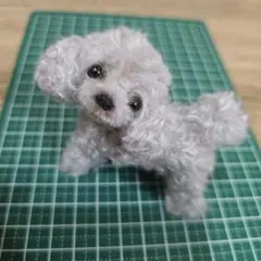 モールアート　犬　プードル