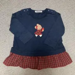 【美品】ファミリア　ロンT 80