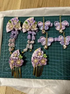 【新品未使用】つまみ細工　成人式　七五三　ひな祭　着物　浴衣　和装