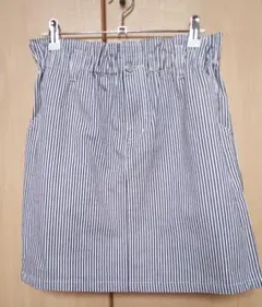 《NICE CLAUP》ストライプミニスカート