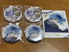 ツイステ　くつろぎマイルーム　缶バッジ　イデア　オルト　フォト風カード　おまけ付