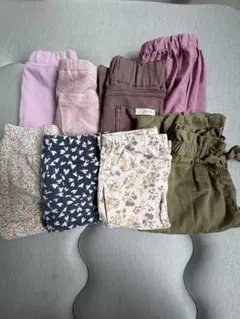 女の子 子供ベビー服 パンツセット まとめ売り