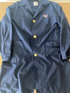 ダントン DANTON ネイビー ナイロンタフタステンカラーコート