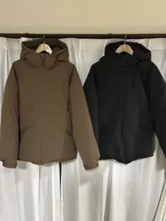 【2点セット】GU ウォームパデッドパーカー