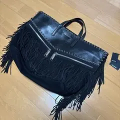定価20万DSQUARED2 フリンジトートハンドバックショルダーボストンバッグのサムネイル