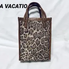 A VACATION✨ショルダーバッグ✨レオパード柄✨2025年S新作✨日本製 